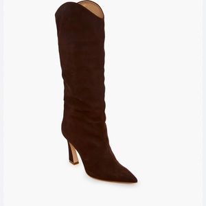 Maryana Flare Boots Dark Chocolate Schutz